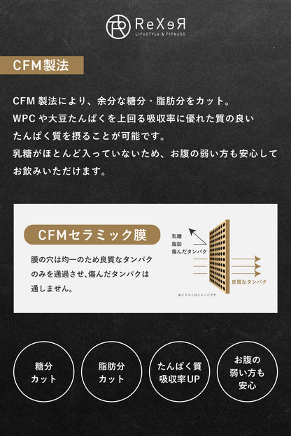 CFMホエイプロテイン(アイソレート) カフェオレ